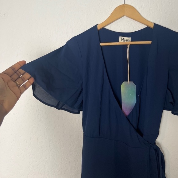 Show me your Mumu Sophia Wrap Dress - Picture 5 of 8